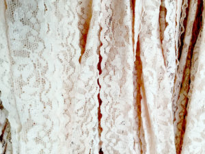white lingerie lace fabric dyeing specialist